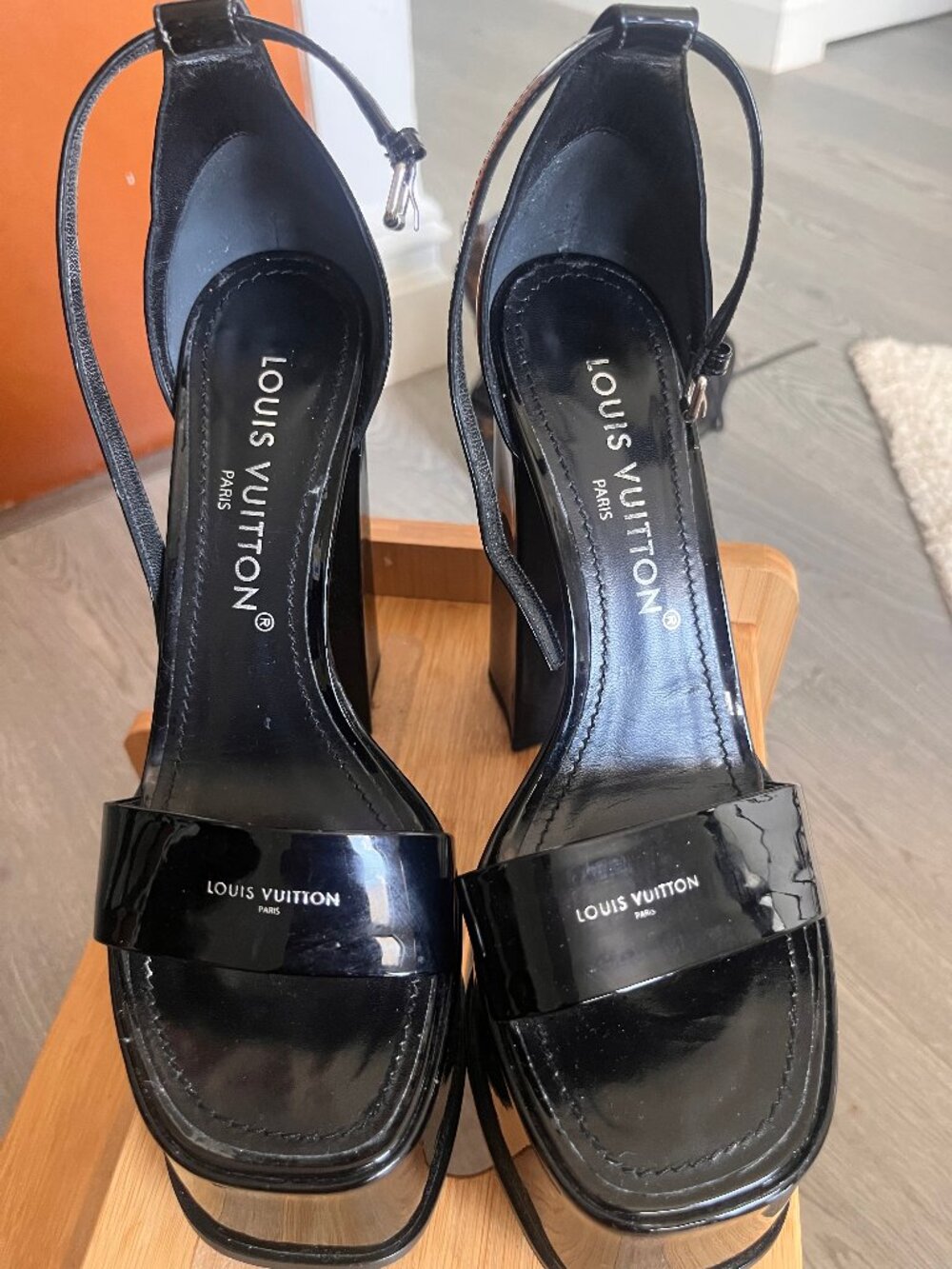 Louis Vuiton Platform Sandals